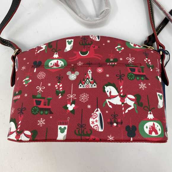Dooney & Bourke Red Green Disney Christmas Crossbody - Picture 2 of 8